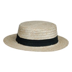 Chapeau Canotier en Bambou...