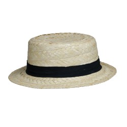 Chapeau Canotier en Bambou...