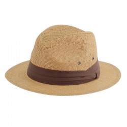 Chapeau en toile de jute...