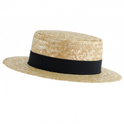 Chapeau Canotier en Paille...