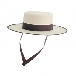 Chapeau Cordoban Vanille