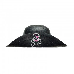 Chapeau pirate en paille...